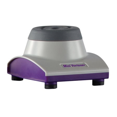 HEATHROW SCIENTIFIC Mini Vortexer, Gray/Purple 353135